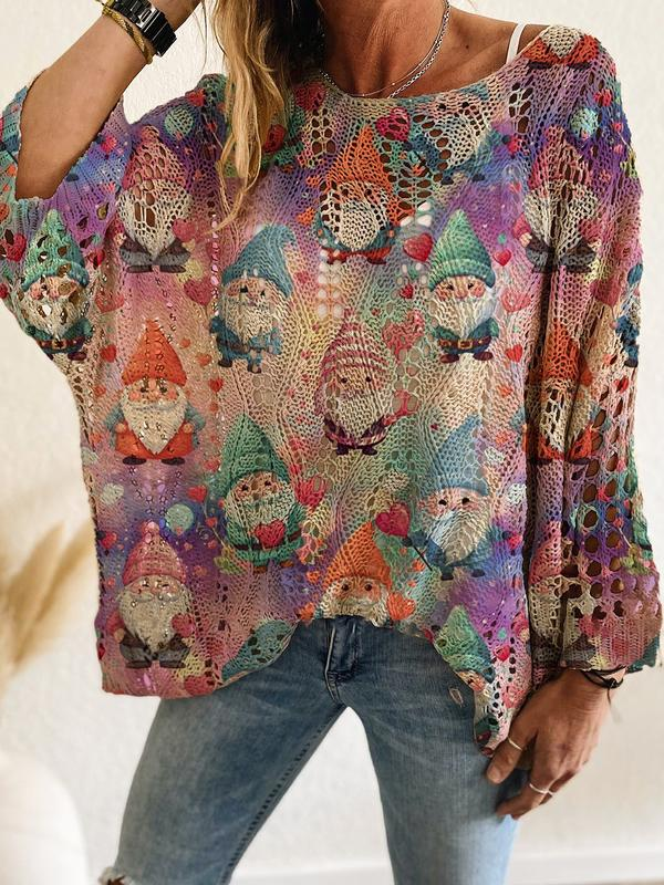 Cozy Halloween Pumpkin Top