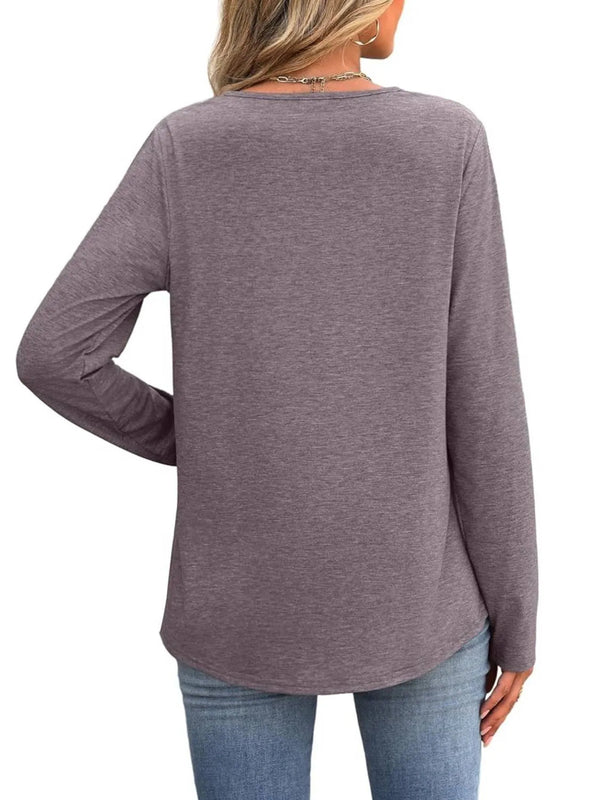 Chic Lace V-Neck Blouse