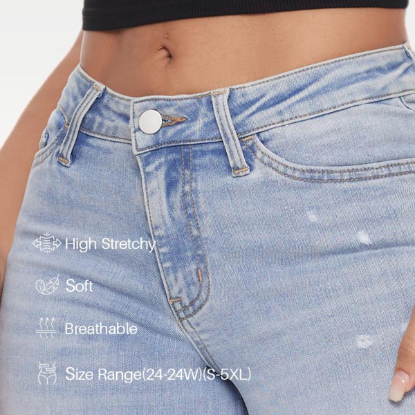 Comfort Fit Baggy Jeans